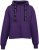 Nora Mikken GERTRUD Cropped Hoodie Purple - VÊTEMENTS FEMME XS-XXL - 