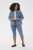 Kaffe Curve Vilana Denim Jacket Washed Blue - Vestes en jean - 