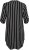 Kaffe Curve Milana Shirt Robe Noir / Chalk rayure - Robes - 