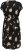 Kaffe Curve Jenna Robe Noir/Brown Flower imprimé - Robes - 