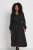 Kaffe Curve Olivia Robe Noir avec Mustang pois - Robes - 