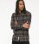 D555 Destin Checked Long Sleeve Shirt Black/Tan Check - Chemises à manches longues - 