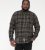 D555 Destin Checked Long Sleeve Shirt Black/Tan Check - Chemises à manches longues - 