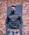 Kam jeans KV133 Twisted Marl Fleece Jacket Black - Vestes - Vestes homme grandes tailles