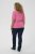 Kaffe Curve Minia Pullover Pink Power Melange - Pulls en maille - 