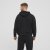 North Latitude Denim Hooded Full-Zip Sweatshirt Black TALL - TALL sweatshirts - 