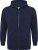 North Latitude Denim Hooded Full-Zip Sweatshirt Navy TALL - TALL sweatshirts - 