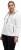 Ulla Popken Teddy Fleece Partial Zip Hoodie Snow White - Sweatshirts & hoodies - 