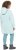 Ulla Popken Oversized Grass Graphic Hoodie Glacier Green - Sweatshirts & hoodies - 