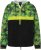 Ulla Popken Mineral Print Quick Dry Hoodie Black - Sweatshirts & hoodies - 