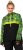 Ulla Popken Mineral Print Quick Dry Hoodie Black - Sweatshirts & hoodies - 