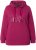 Ulla Popken Rock Sequined Hoodie Ruby - Sweatshirts & hoodies - 
