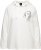 Ulla Popken Face Graphic Long Sleeve Hoodie Off-White - Sweatshirts & hoodies - 