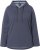 Ulla Popken Lettering GLOWING Hoodie Asphalt Grey - T-shirts imprimés pour femme - 