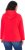 Ulla Popken TRUE Lettering Hoodie Neon Red - Sweatshirts & hoodies - 