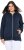 Ulla Popken Decorative Seam Zip-Up Hoodie Navy - Sweatshirts & hoodies - 