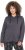 Ulla Popken Snake Detail Zip-Up Hoodie Graphite Grey - Sweatshirts & hoodies - 