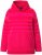 Ulla Popken Oversized Striped Long Sleeve Hoodie Lychee - Sweatshirts & hoodies - 