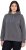 Ulla Popken Relaxed Fit Long Sleeve Hoodie Graphite Grey - Sweatshirts & hoodies - 
