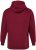JP1880 Hoodie with Embroidery Aubergine - Sweatshirts & hoodies - Sweatshirts/Hoodies grande taille homme