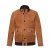 JP1880 Jacket Leather Lamb Nappa Brown - Vestes - Vestes homme grandes tailles