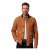 JP1880 Jacket Leather Lamb Nappa Brown - Vestes - Vestes homme grandes tailles