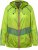 Ulla Popken Neon Rain Jacket Activewear Safety Yellow - Vestes - 