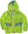 Ulla Popken Neon Rain Jacket Activewear Safety Yellow - Vestes - 