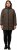 Ulla Popken HYPRAR Water Repellent Fully Lined Jacket Mocha - Vestes - 