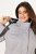 Ulla Popken HYPRAR Melange Softshell Jacket Grey Melange - Vestes - Vestes grande taille pour femme