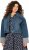 Ulla Popken Wide Cuff Denim Jacket Blue Denim - Vestes - 