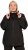 Ulla Popken Lightweight Rain Jacket Black - Vestes - 