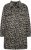 Ulla Popken Leopard Print Shirt Jacket Black - Vestes - 