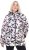 Ulla Popken HYPRAR Water-Repellent Allover Print Jacket Pale Beige - Vestes - 