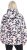 Ulla Popken HYPRAR Water-Repellent Allover Print Jacket Pale Beige - Vestes - 