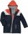 Ulla Popken HYPRAR Color Block Triple Function Ski Jacket Black - Vestes - 