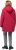 Ulla Popken HYPRAR Triple Function Contrast Trim Quilted Lining Jacket Salsa Red - Vestes - 