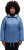 Ulla Popken Reversible Butterfly Print Fully Lined Quilted Jacket Blue Denim - Vestes - 