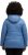 Ulla Popken Reversible Butterfly Print Fully Lined Quilted Jacket Blue Denim - Vestes - 