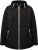 Ulla Popken Hyprar Quilt Mix Jacket Black - Vestes - 