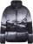 Ulla Popken HYPRAR Mountain Scene Performance Puffer Jacket Black - Vestes - 