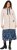 Ulla Popken Oversized Teddy Plush Heart Detail Jacket Pebble Grey - Vestes - 