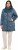 Ulla Popken HYPRAR Diamond Quilted Jacket Teal - Vestes - 