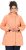 Ulla Popken Raindrop Print Longline Waterproof Jacket Mandarin - Vestes - 