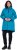Ulla Popken HYPRAR Triple-Function Longline Jacket Turquoise - Vestes - 