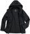 JP1880 Jacket Fleece Lined Softshell Black - Vestes - Vestes homme grandes tailles