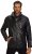 JP1880 Jacket Nappa Lamb Leather Black - Vestes - Vestes homme grandes tailles