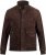 JP1880 Leather Jacket Goat Suede Espresso Brown - Vestes - Vestes homme grandes tailles