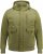 STHUGE Bomber Jacket With Hood Green - Vestes - Vestes homme grandes tailles