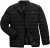 JP1880 Jacket Quilted Stand-up Collar Black - Vestes - Vestes homme grandes tailles